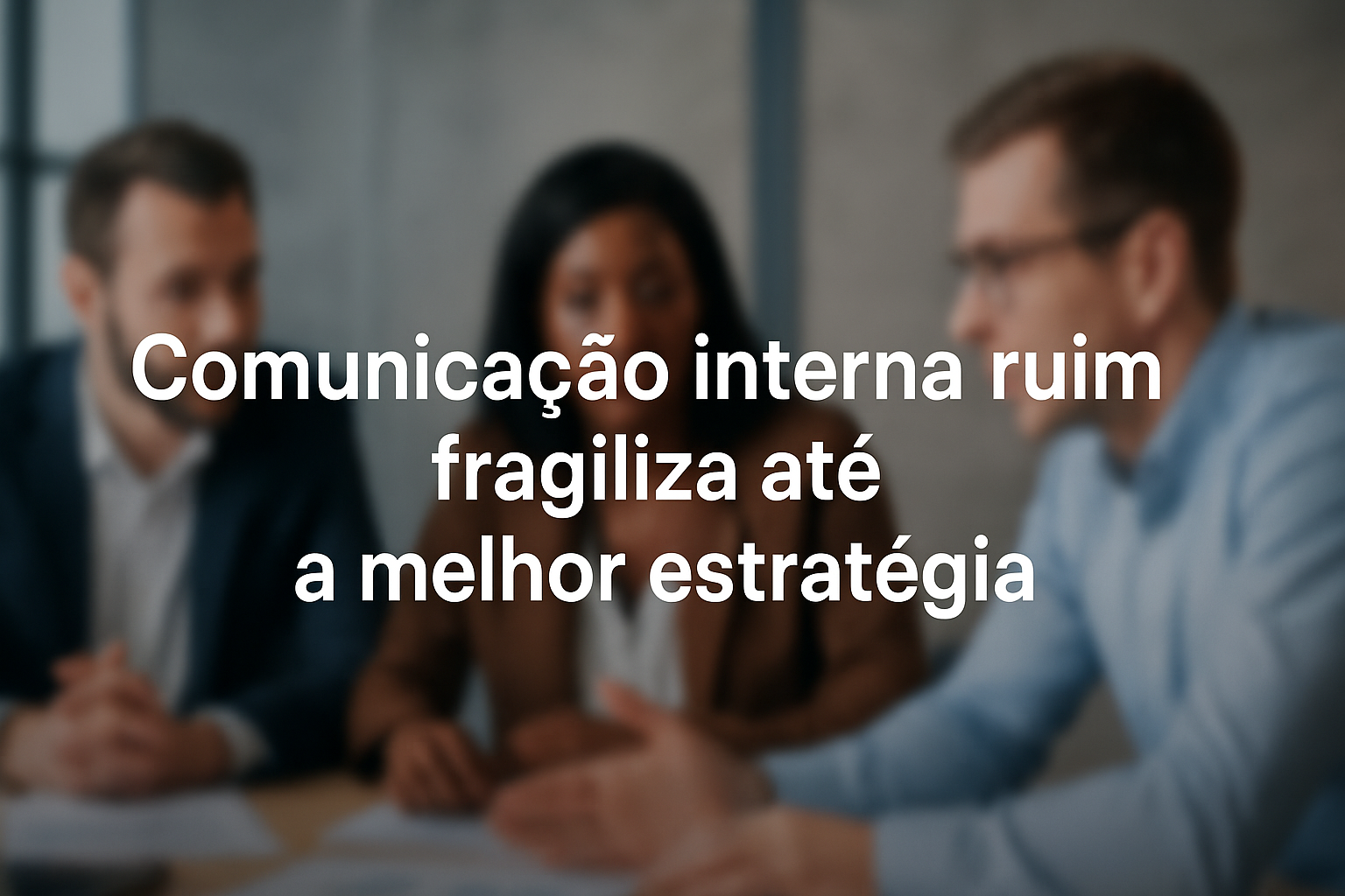 Comunicação interna ruim fragiliza até a melhor estratégia